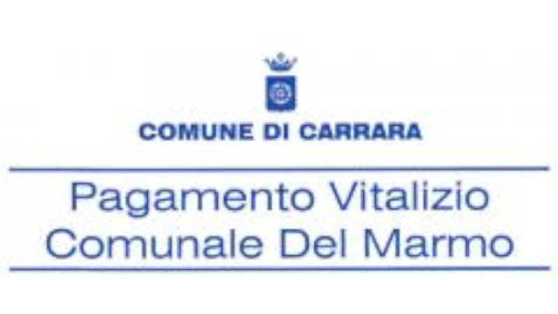 In pagamento il vitalizio comunale del marmo